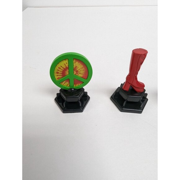 Hasbro 2005 Trivial Pursuit DVD Pop Culture 2 Game Replacement Tokens - Picture 3 of 6